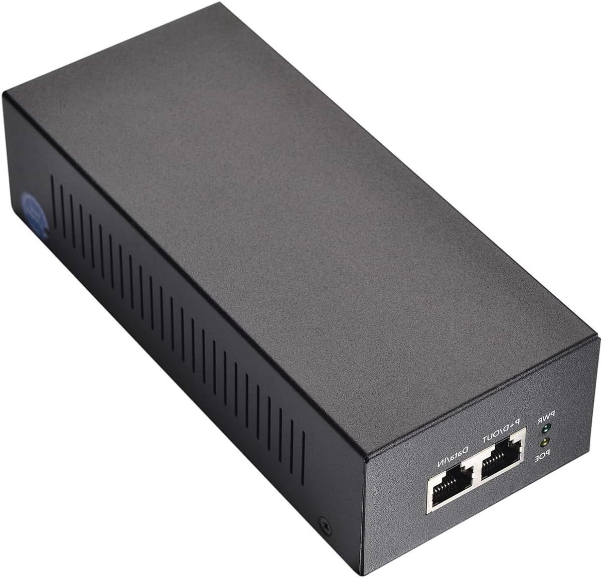 PoE Injector - Netwerk Adapter - Apparaten Voeden - Multi-Gigabit Snelheid - 90 Watt - Zwart