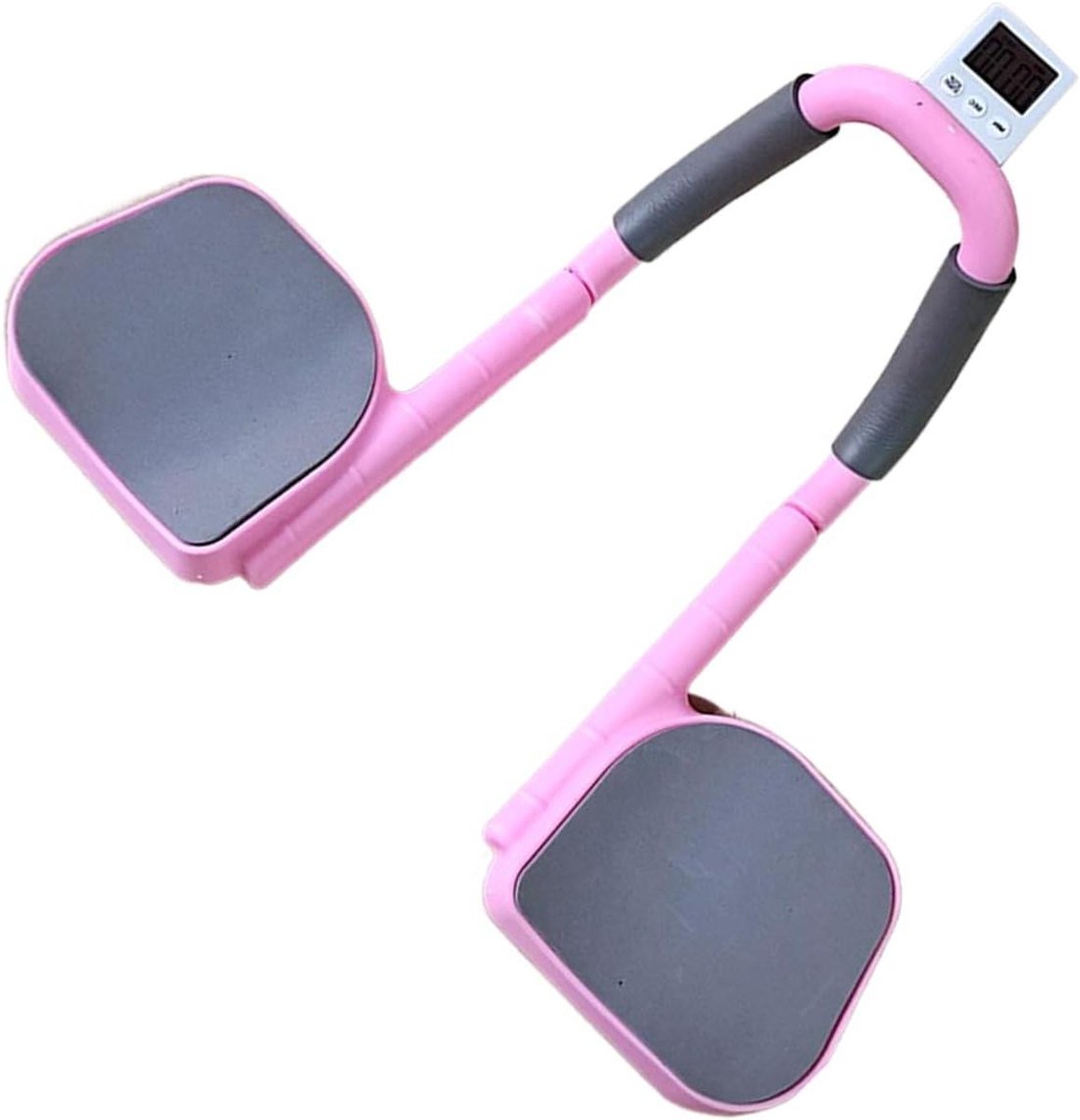 Buikspier Trainer - Core Trainer - Kracht Opbouwen - Intelligente Timer - 28x20x10 cm - Roze