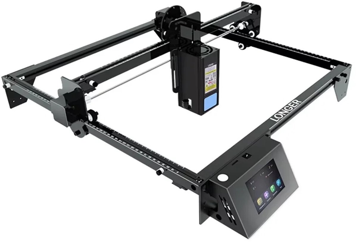 Mosh Stories RAY5 20W Lasergraveermachine – WIFI Lasersnijder & Graveermachine met Touchscreen - Voor Hout, Leer, Acryl & Metaal