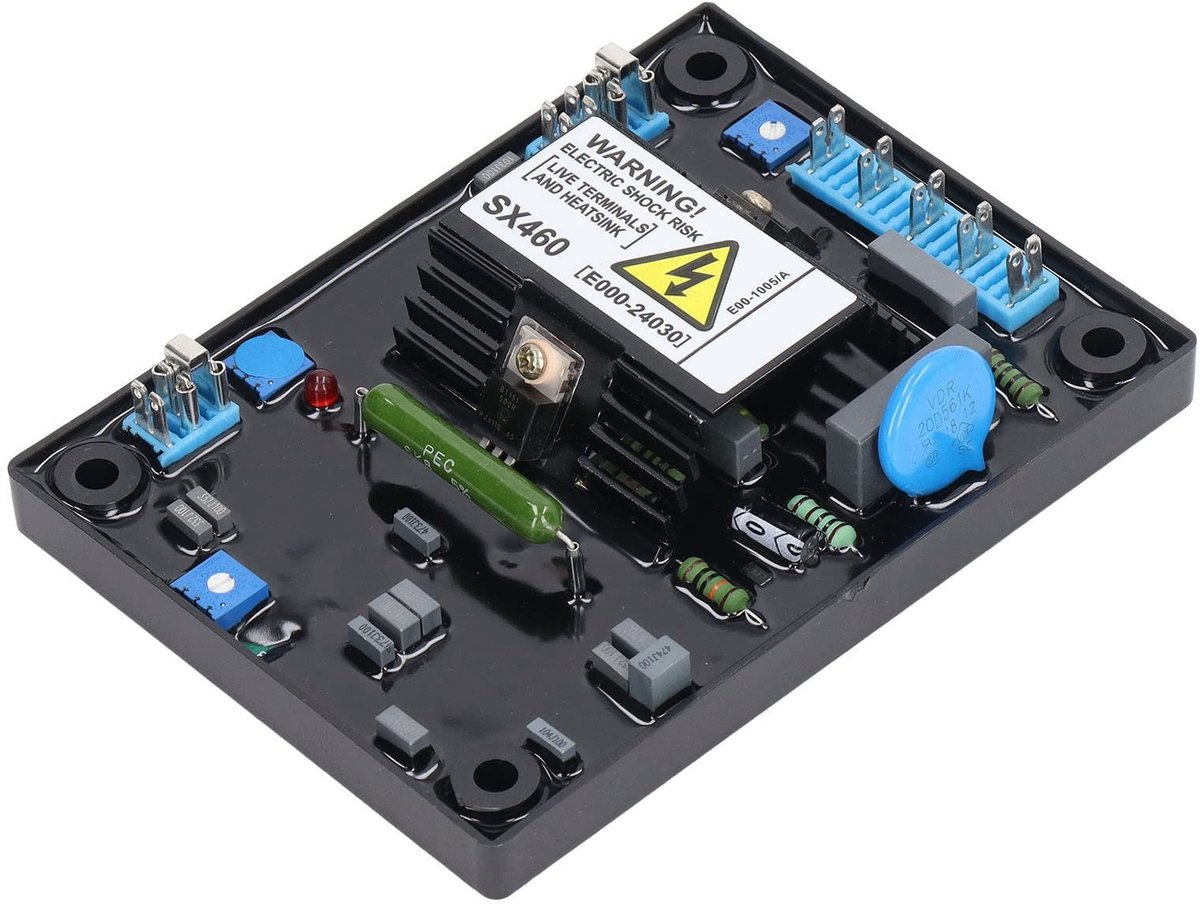 OmGoods - Dailygoody - Automatische Voltageregelgever SX460 - Premievervanging voor Stam Generators - 95-264VAC Input - Hoogwaardige Spanningsregeling - Ideaal ...