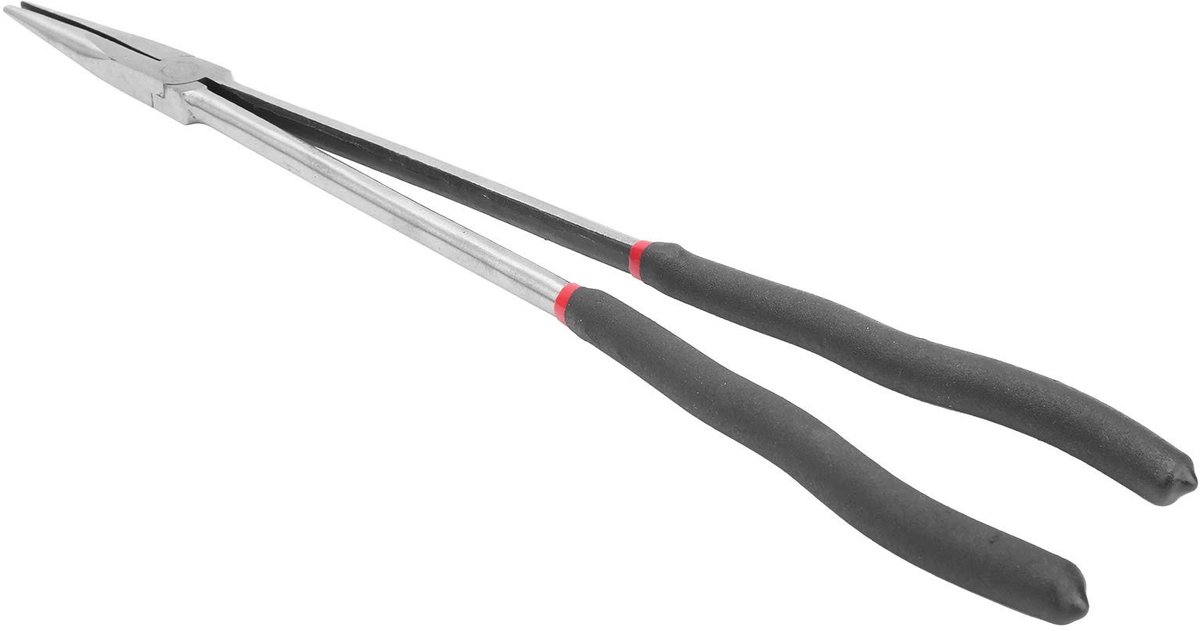 OmGoods - Dailygoody - Extra Lange Tang - Naald-neus tang - 400mm - Ergonomisch handvat - Gereedschap voor precisiewerk - Geschikt voor hobbyisten en professionals