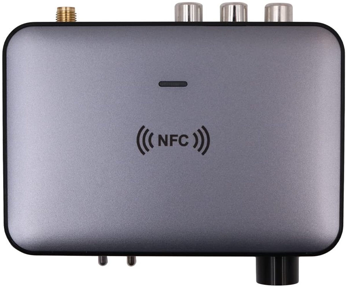 OmGoods - Dailygoody - Bluetooth 5.1 adapter - Draadloze audio-adapter - Ondersteunt NFC - Compact - Multi-interfaces - Geschikt voor smartphones, tablets en me