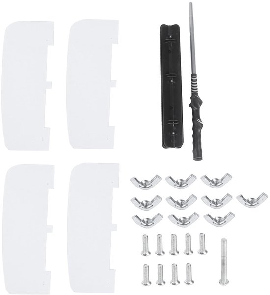 Vt products - Golf Swing Trainer - Golf Swing Fan Trainer - Gehumaniseerde antisliphandgreep - Wit - Windkracht Trainingsgereedschap - Verbeter je gol van Merkloos — afbeelding 4