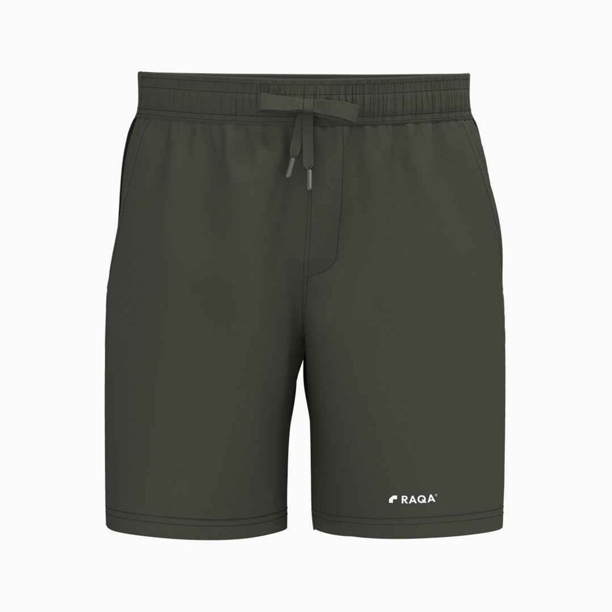 Raqa® Court Elite - Padel short - Sport short - Tennis short - Heren - Verschillende Kleuren - Elastische Tailleband - 92% Polyester - Blauw / zwarte streep