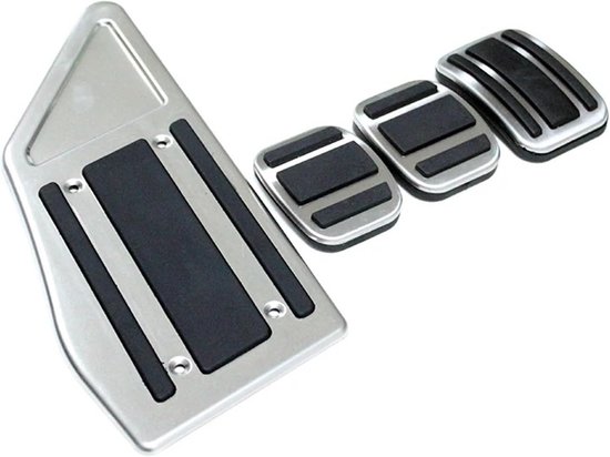 Pedaalhoezen Set - Auto Pedaal Covers - Verbeterde Grip - Antislip Ontwerp - 4 Delig - Metaal — afbeelding 5