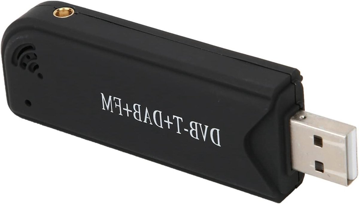Digitale TV Tuner - SDR Dongle - Ontvang TV Signalen - Real-time Opnames - 15 x 7 x 3 cm
