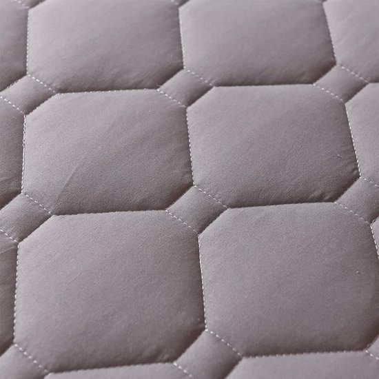 Japanse futonmatras - Opvouwbaar matras - Comfortabel slapen - Oprolbaar ontwerp - 90 x 200 cm - Grijs — afbeelding 4