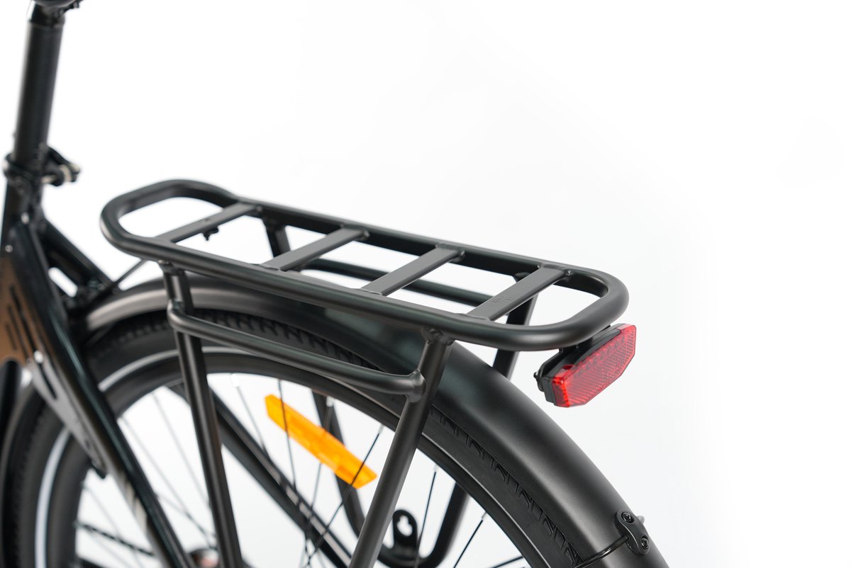 TTGO C3 SE 28 INCH Elektrische Stadsfiets - 250W Motor - 36V 18Ah Accu - Aluminium Lage Instapframe - 28×2.0 Inch Wielen - Shimano 7 Versnellingen - Max Bereik 80-120km - Zwart thumbnail 8