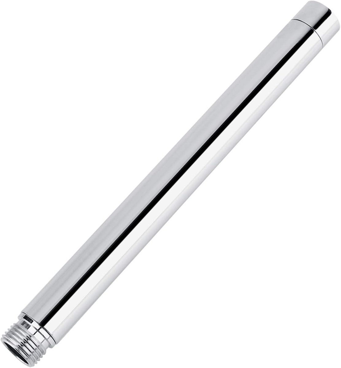 Verlengstuk voor Douchekop 20 cm, RVS Douchepijp, Rechte Douchearm, Verstelbare Doucheslang voor Badkamer Accessoires