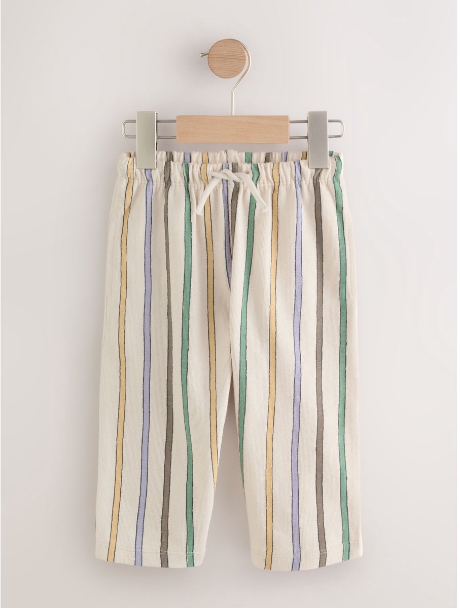 Next - Jongens - Lichtgewicht joggingbroek met textuur - Wit