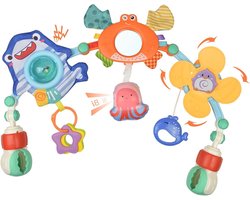Speelboog voor Baby's, Speelgoed en Activiteiten Tafel, Geschikt voor 0-6 Maanden, Perfecte Cadeau voor Jongens en Meisjes