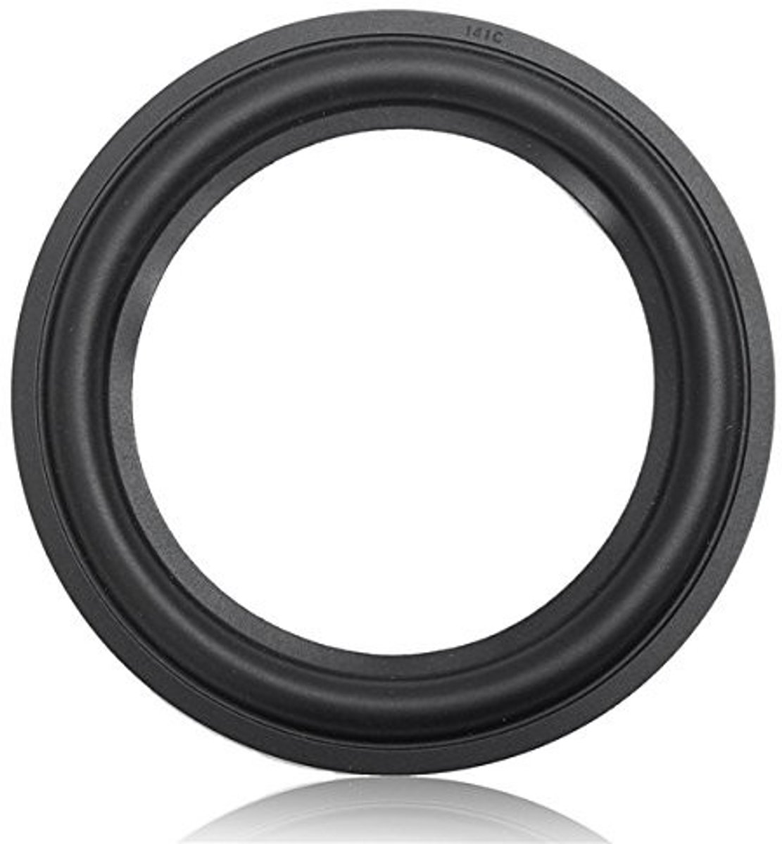 Allecto - 6.5 Inch Speaker Surround - Reparatie Schuim - Zwart - Decoratief - Waterdicht Schuim - Geschikt voor B Woofer - 4.1 Inch Binnenmaat