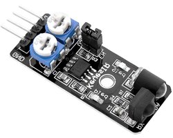 IR Obstakel Sensor Module - Afstandssensor Infrarood - Robot Navigatie - Instelbaar Detectiebereik - 2-40 cm - Groen