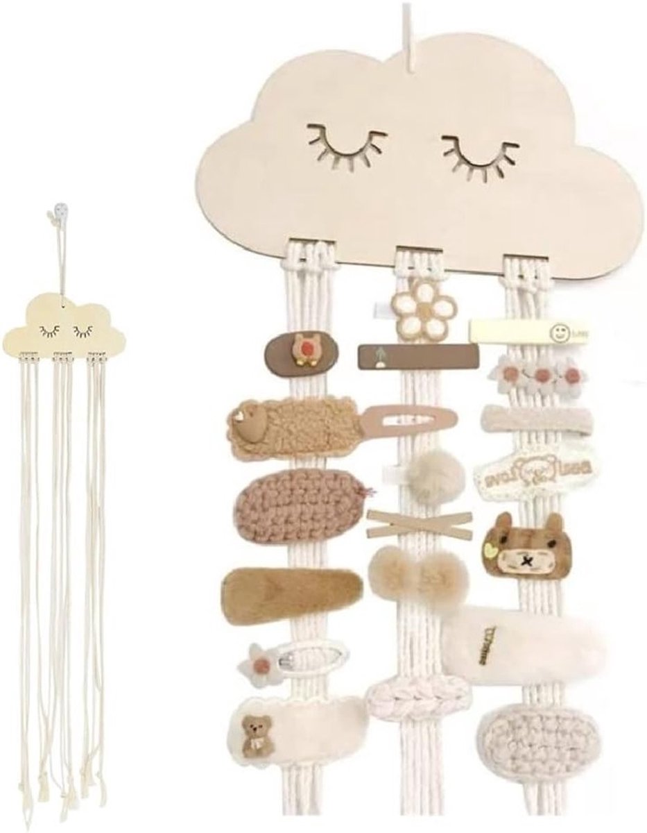 Opberghouder voor Haarspelden en Haaraccessoires - Organizer voor Haarbanden en Elastieken, Ideaal voor Meisjes en DIY-projecten