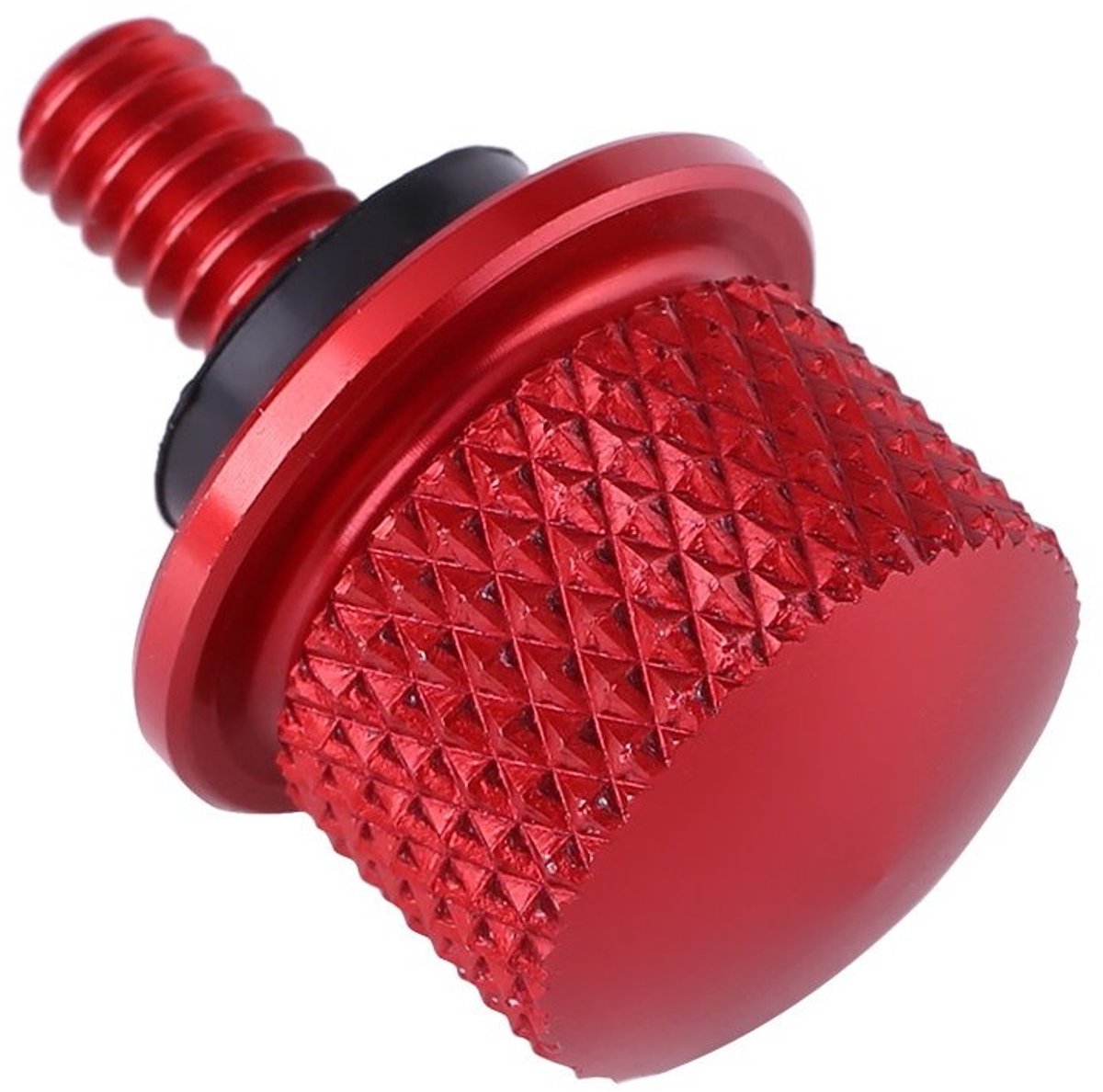 Universele Aluminium Achterzitplaatsbout 1/4 (6mm) voor Motoren - Rood, Schroef voor Bevestiging en Vervanging