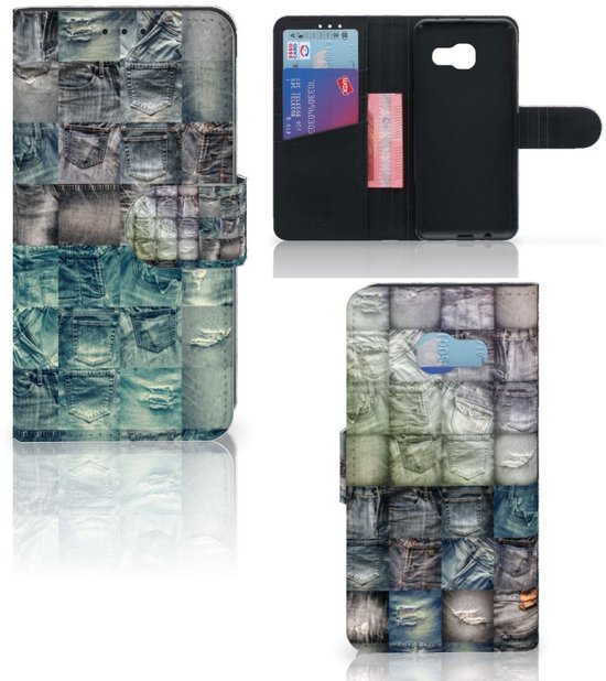 Housse Coque pour Samsung Galaxy A3 2017 Coque Téléphone Jeans
