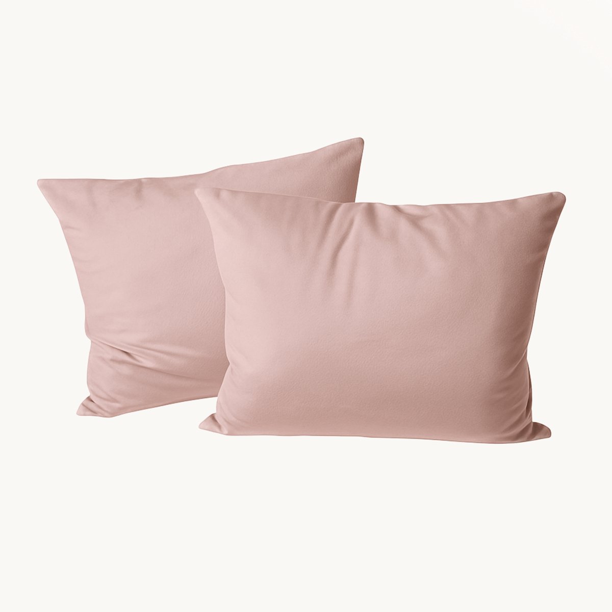 Y-NOT Kussenslopen Set - Velvet Pink - 60x70 cm - 2-pack - Zachte Kussenhoezen voor Comfortabele Nachtrust