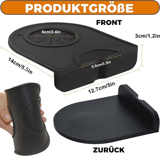 Espresso Machine Mat - Non-slip Silicone Dish Drying