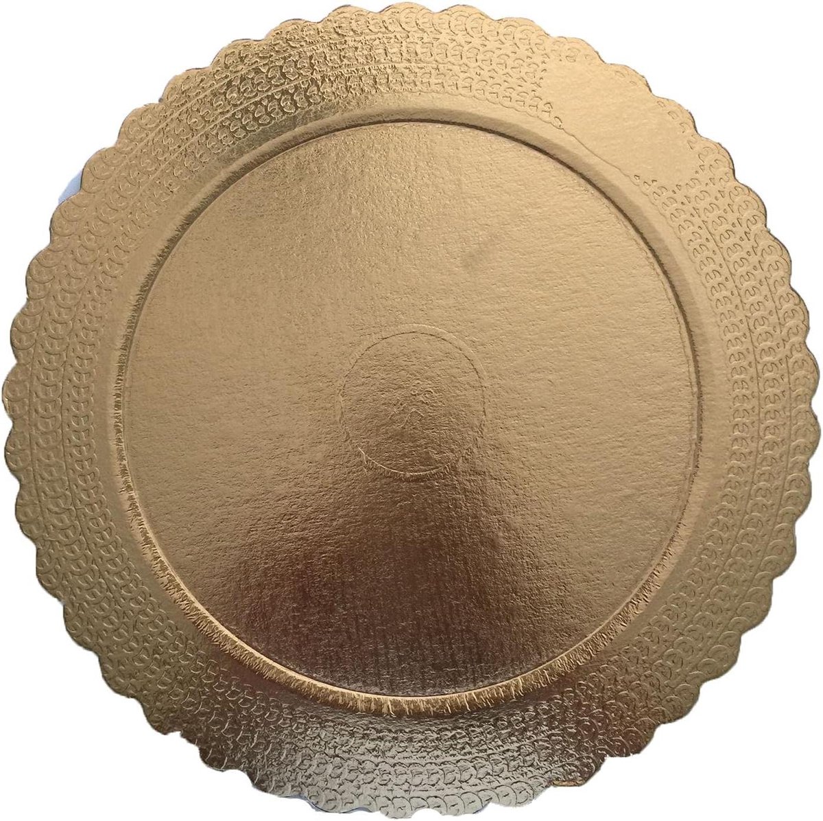 Ronde Taartbodem - Cakebord Karton - Taart Presenteren - Koelkastbestendig - 26 cm 74 stuks - Goud
