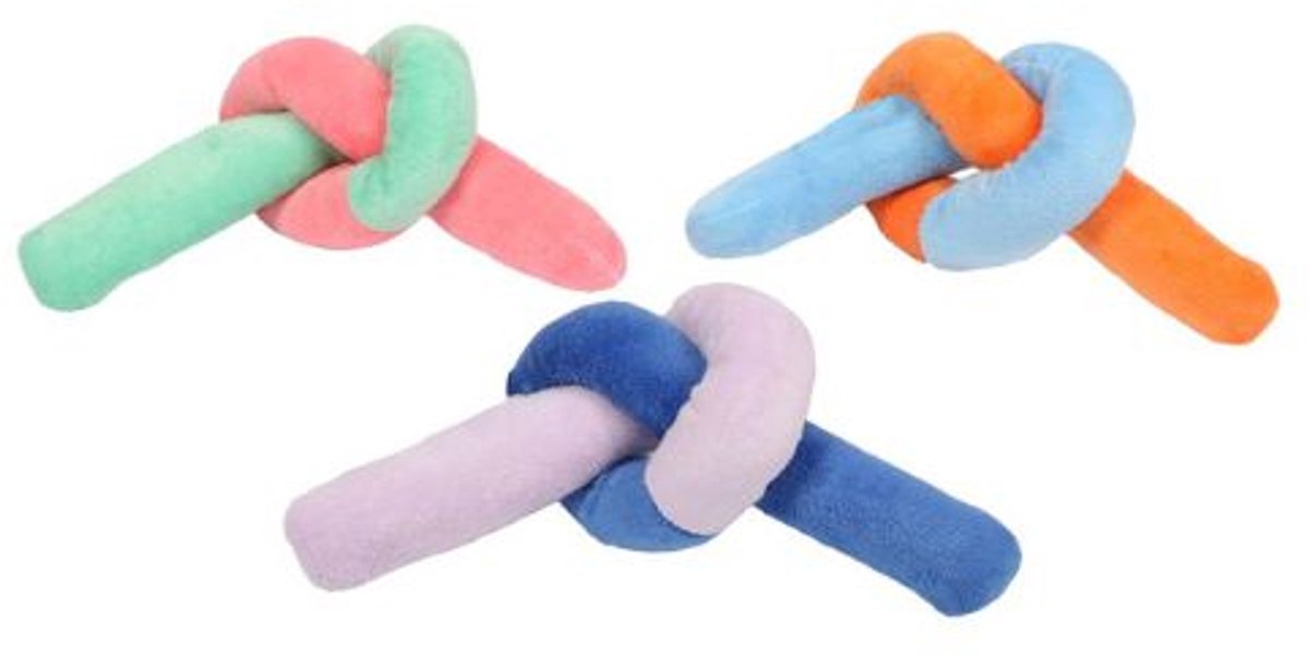 Knotty Knoodle - Coockoo - Pluche kastenspeeltje