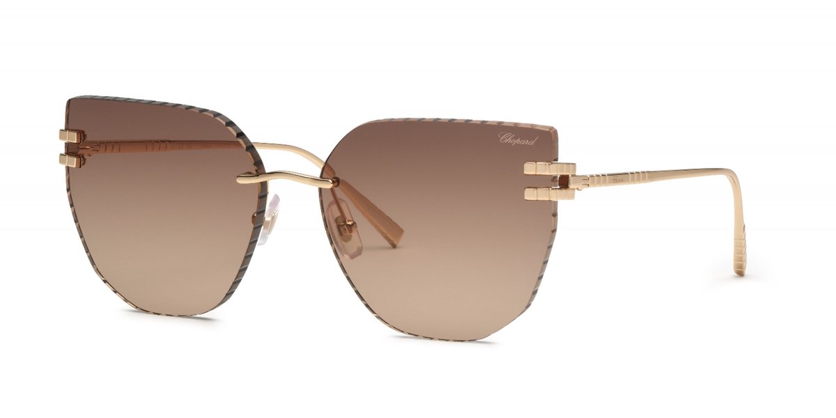 Chopard SCHL54M Oro rose' lucido 61/16/135 WOMAN Zonnebrillen