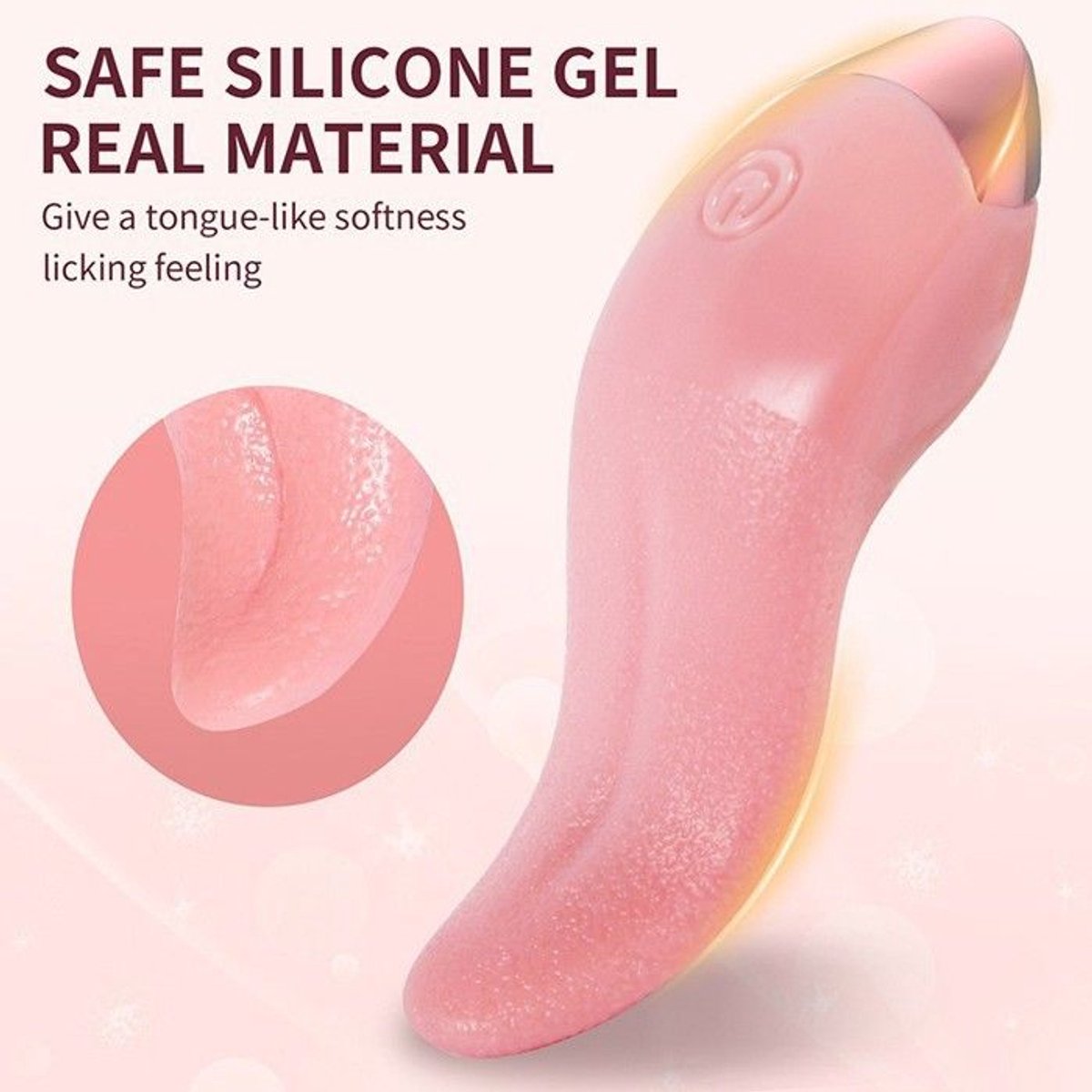 Intelligent seksspeeltje voor vrouwen, simuleert een tong, stimuleert de G-spot, zorgt voor een orgastische ervaring, verwarmde vibrator, multifunctioneel vibrerend ei voor genot.