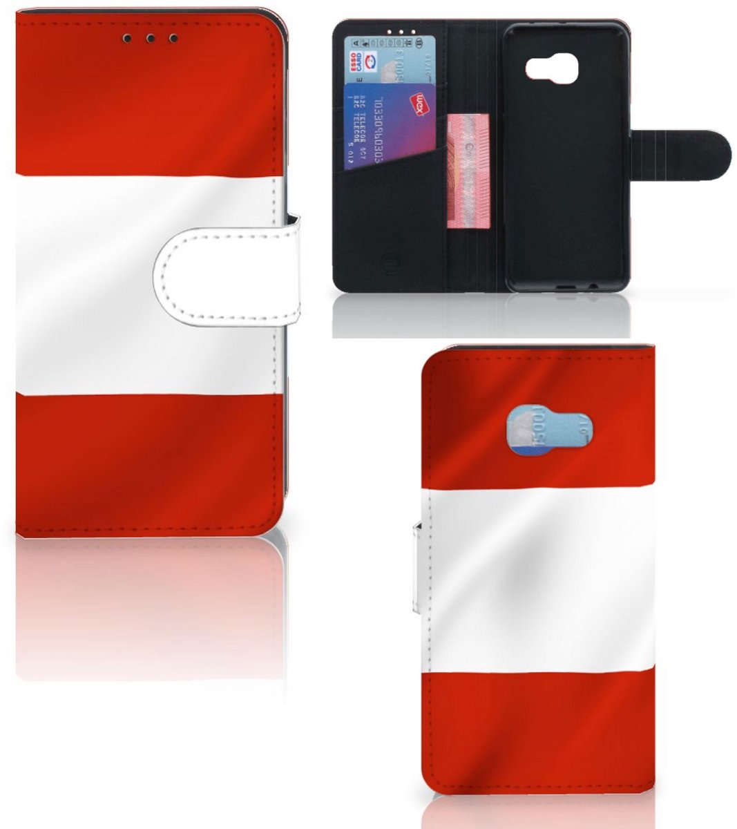 Samsung Galaxy A3 2017 Bookstyle Case Oostenrijk