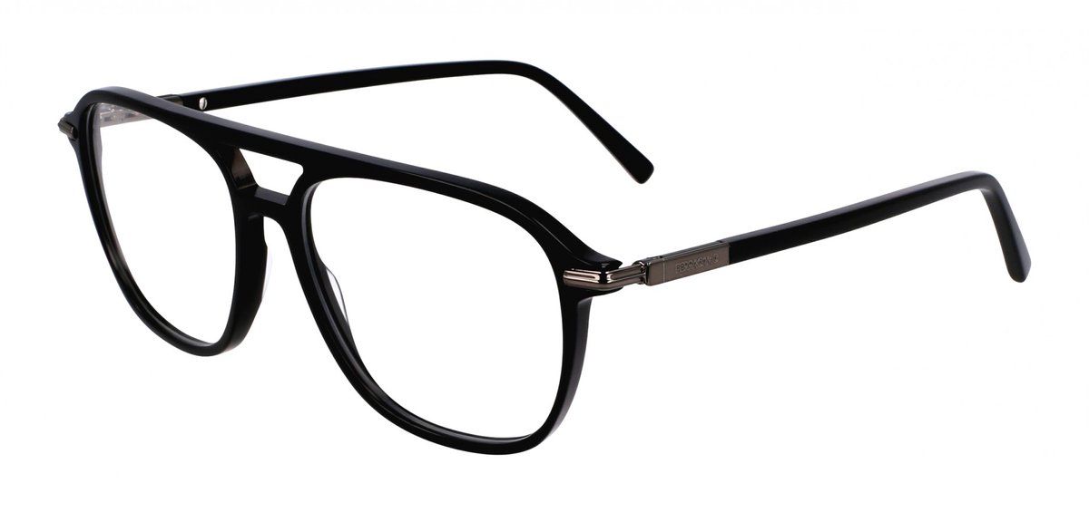Ferragamo SF3006 Black 56/16/145 MAN Brilmonturen