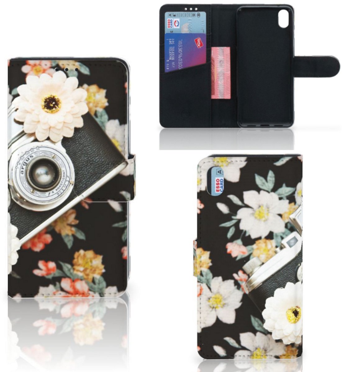 Xiaomi Redmi 7A Telefoonhoesje met foto Vintage Camera