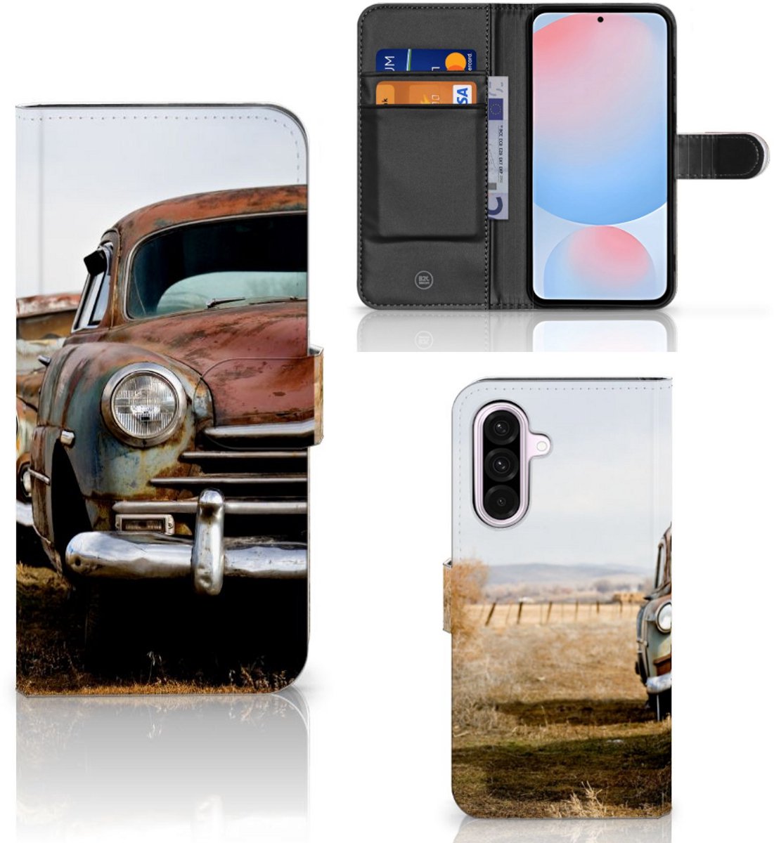 Samsung Galaxy A56 Telefoonhoesje met foto Vintage Auto