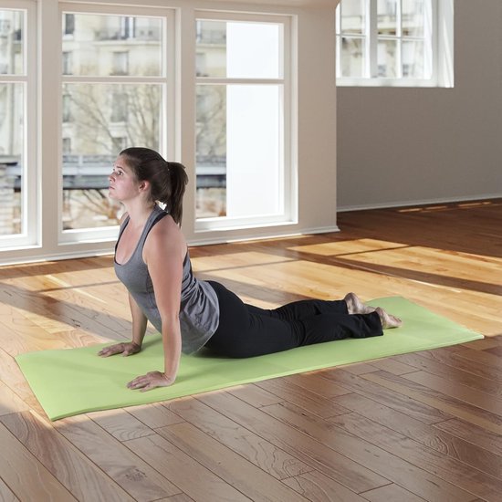 Slaapkussen Schuimmat - Kampeermat Yoga Mat - Buiten Slapen - Antislip Gestructureerd Oppervlak - 72 inch x 24 inch - Groen — afbeelding 2