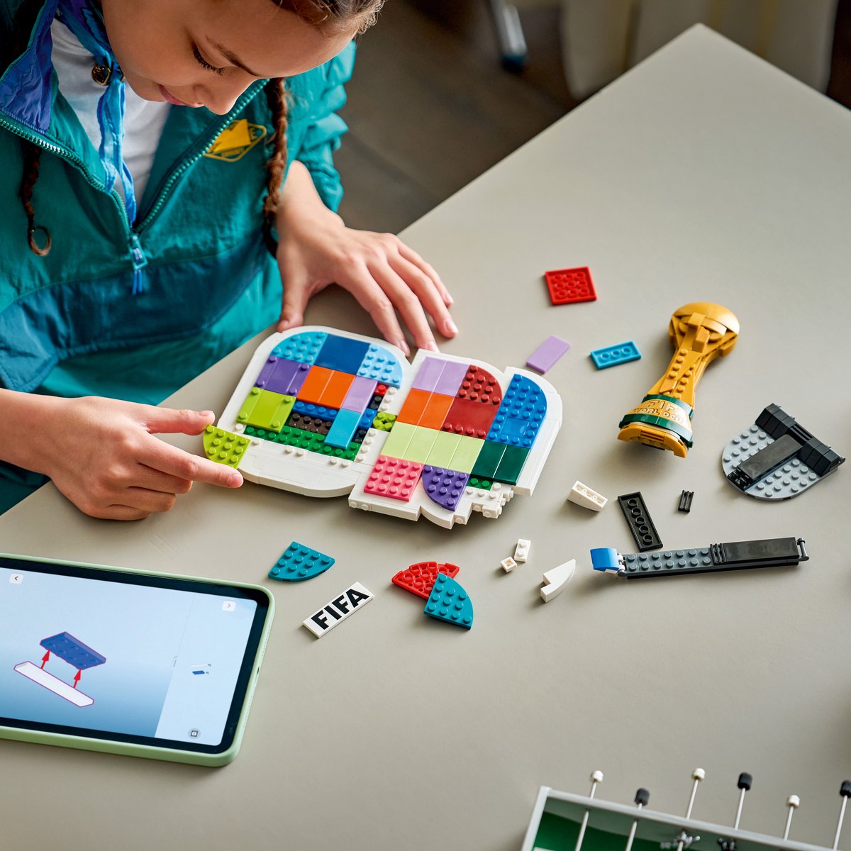 LEGO Editions FIFA World Cup 2026 Officieel Logo Voetbal Wereldbeker Bouwpakket - 43032 – foto 8