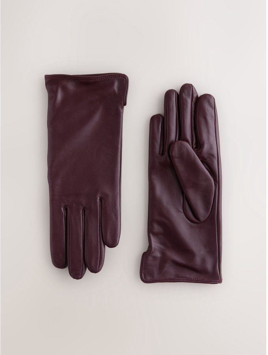 Next - Dames - Leren handschoenen - Rood