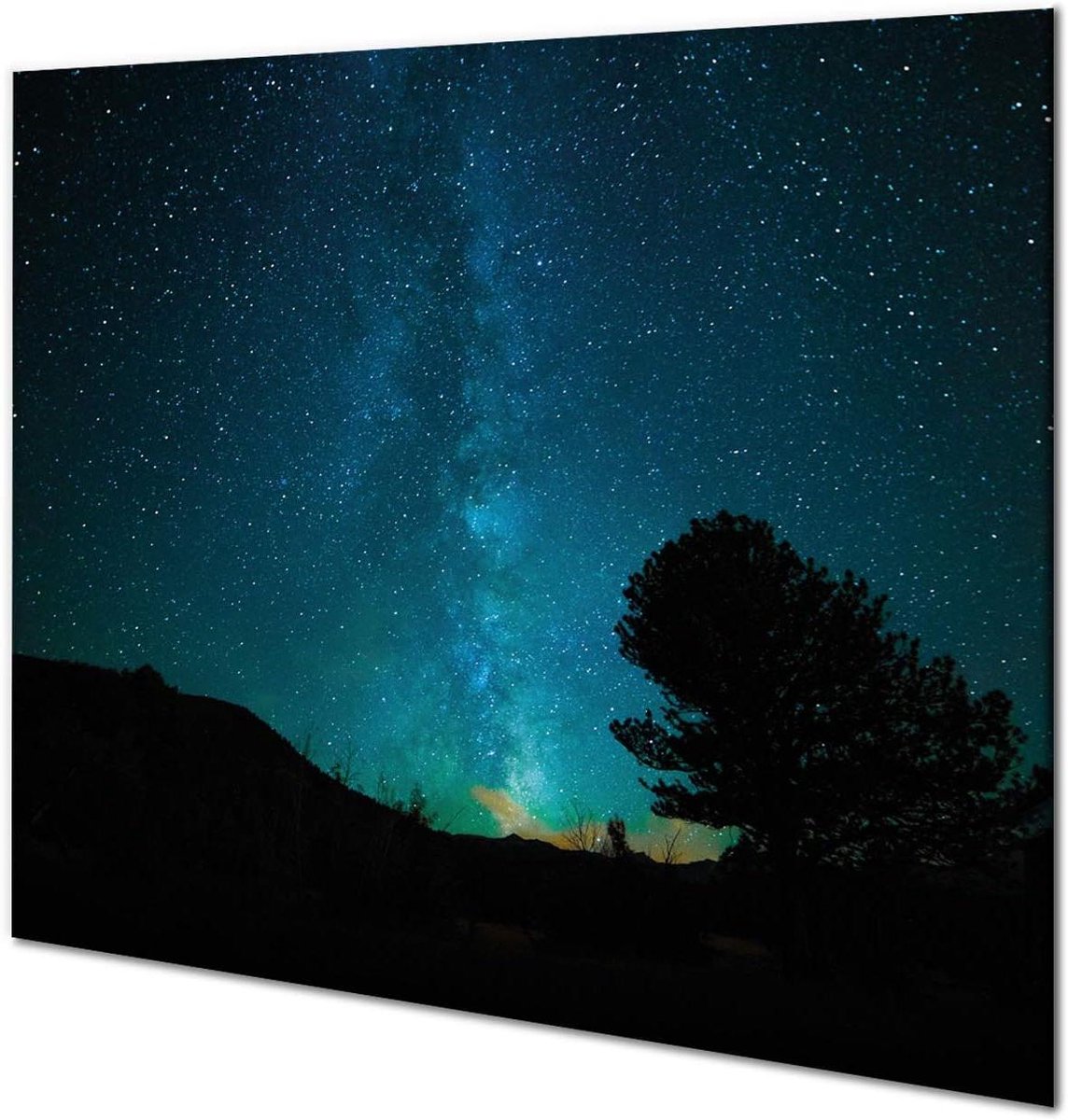 Kookplaat Beschermer - Glazen Plaat - Werkruimte Vergroten - Krasbestendig Gehard Glas - 60x52 cm - Transparant