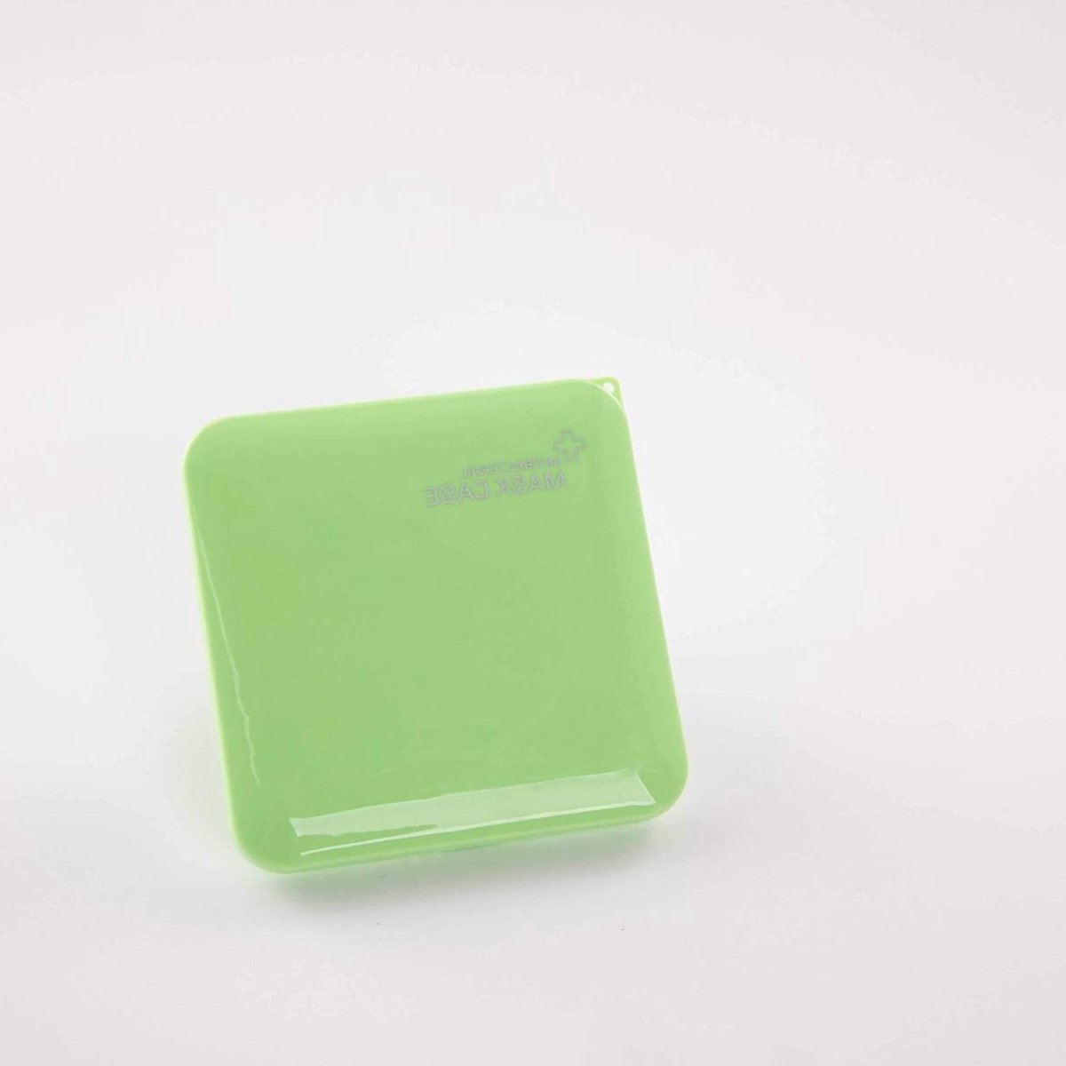 Masker Opbergdoos - Masker Houder - Masker Beschermen - Opvouwbaar Ontwerp - 13CM*13CM*1CM - Groen