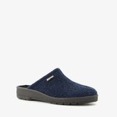 Blenzo dames instap pantoffels blauw - Maat 39 - Sloffen