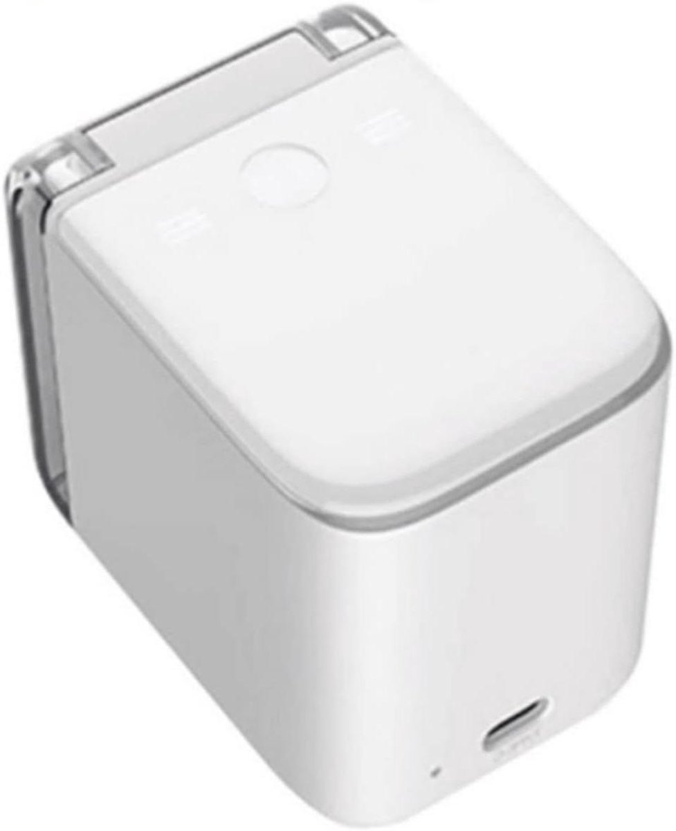 Draagbare Kleurenprinter - Mini Inkjet - Handmatig Printen - Wifi Bluetooth Connectie - 14mm Print Hoogte - Wit