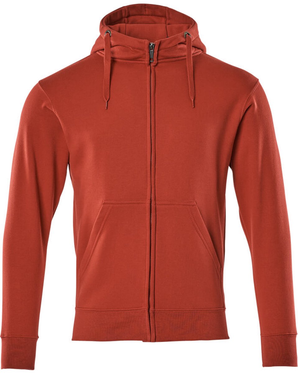 Mascot Crossover Capuchontrui met rits 51590-970 - Rood - L