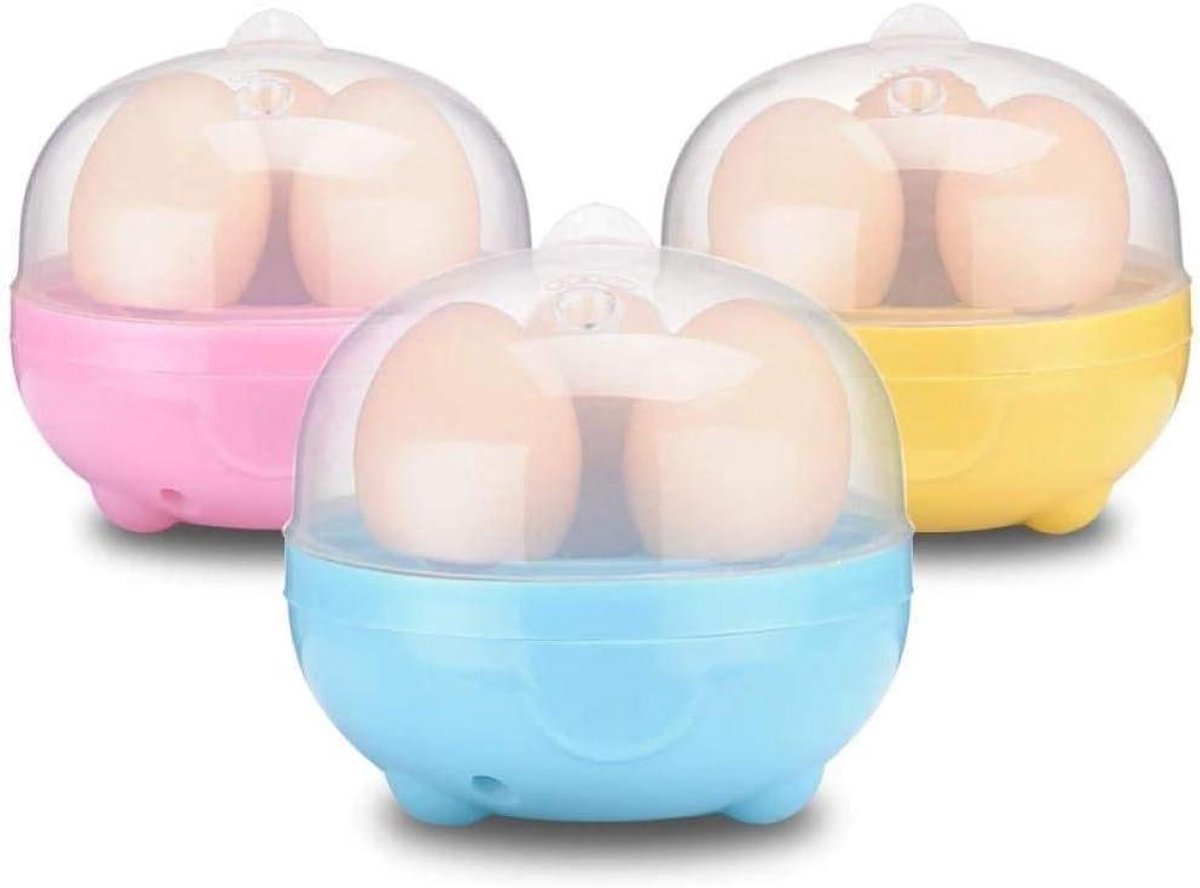 eierketel Eieren Waterkoker Kachel Stoomboot Studentenflat Ei Ontbijt Maker Keuken Kookgerei Gebruiksvoorwerp Kookgerei Eierkoker 3 Eieren Roze (Color : Parent)