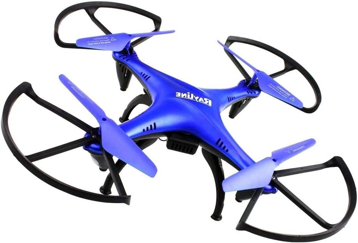 RC Quadcopter Drone - Vliegend Speelgoed - Vliegplezier Buiten - 720p Wifi Camera - 30x30x6.5 cm - Zwart