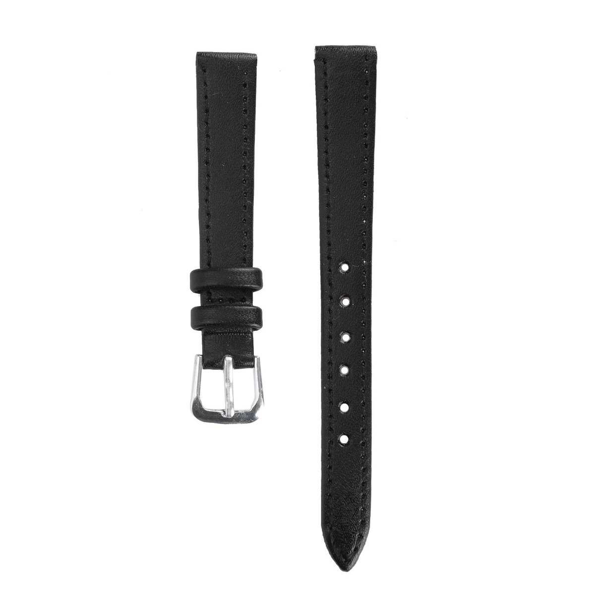 Dailygoods- Horlogeband Universeel - PU-leer - 12mm/22mm - Geschikt voor Mannen/Vrouwen - Vervangingsaccessoire - Aangenaam Draagcomfort - Horlogebandje
