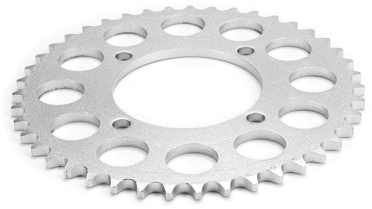 Dailygoods- Achtertandwiel 43 Tanden - Ketting 420 - Motorfiets Accessoire - Hoge Transmissie-Efficiëntie - Compatibel met Fabrieksnormen - Vervanging voor Beschadigde Onderdelen - Tandwiel