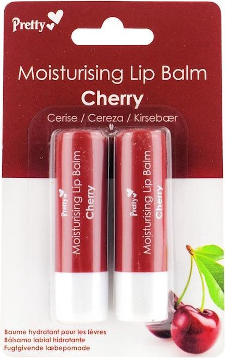 Pretty Moisturising Lip Balm Cherry