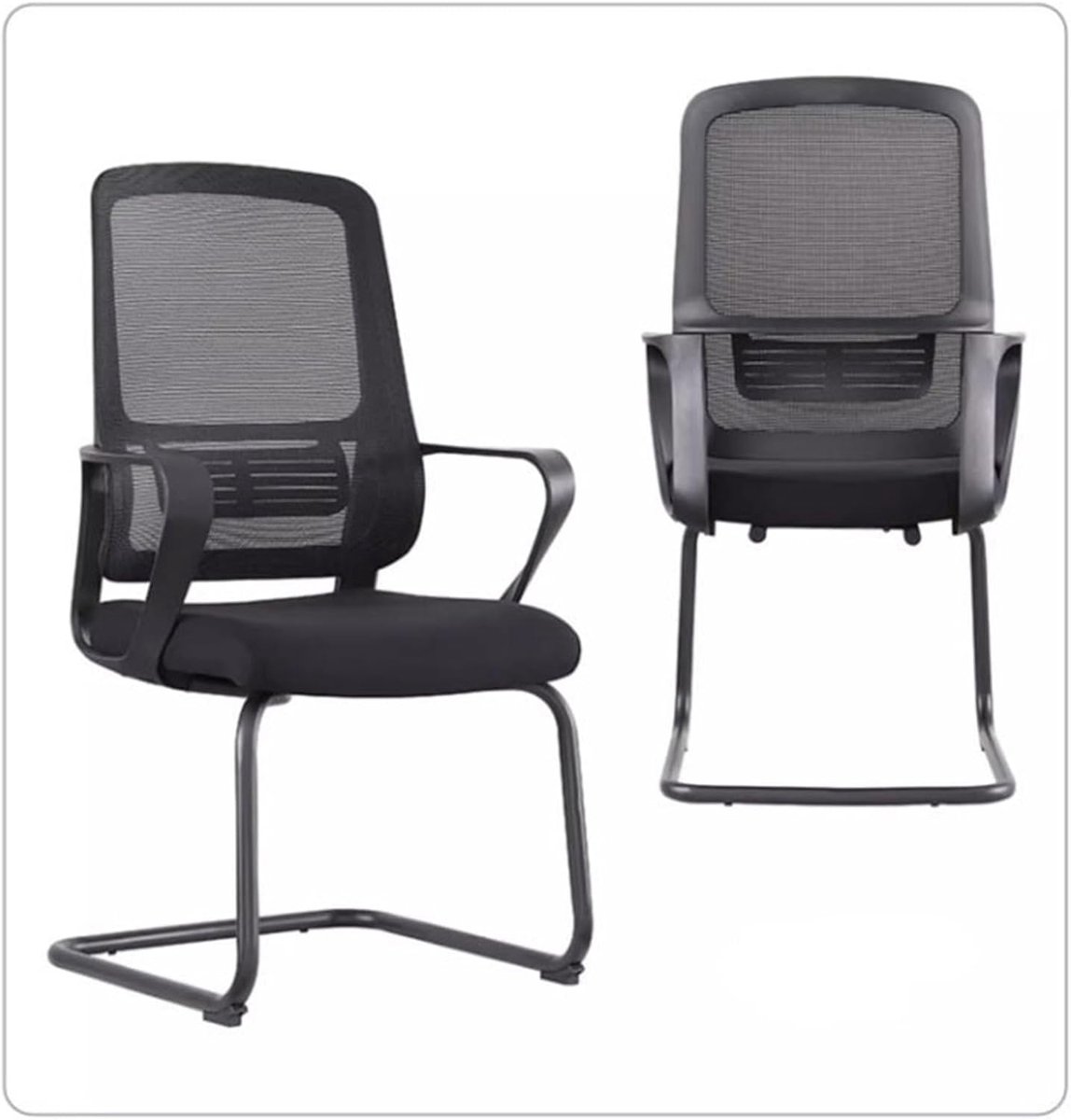 Ergonomische Bureaustoel 10 x 10 x 10 mm – Moderne Draaibare Kantoorstoel met Lendensteun, Net Rugleuning, 360° Rotatie en Verstelbare Rughoek – Computerstoel voor Thuis en Kantoor – Mobili Bella