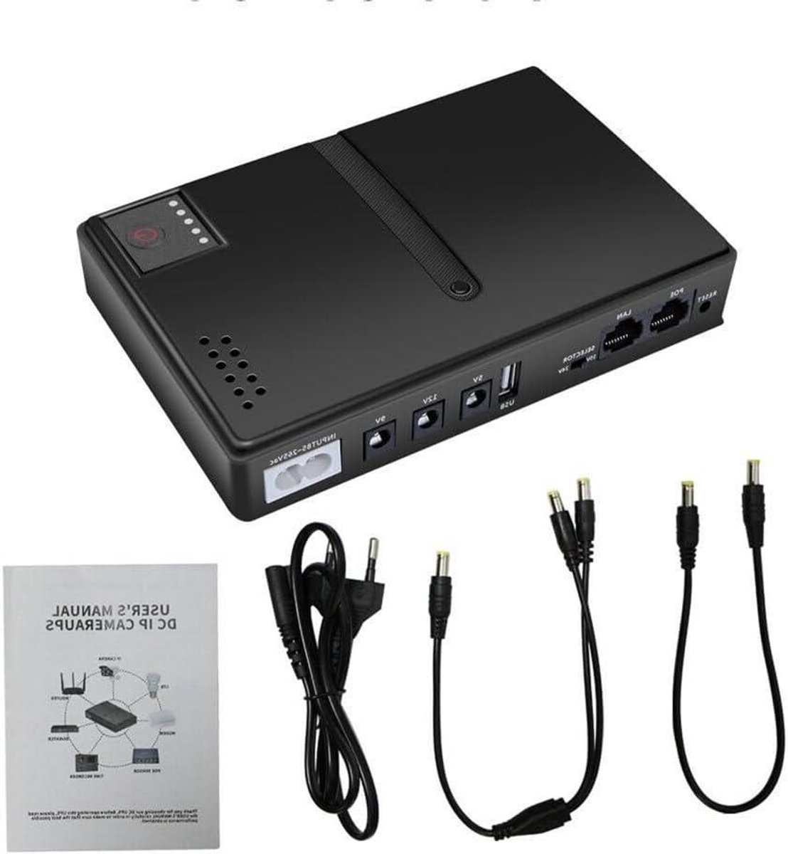 Noodstroom Router - UPS Router - Internet Online Houden - Multi Voltage Output - 19 x 16 x 4 cm