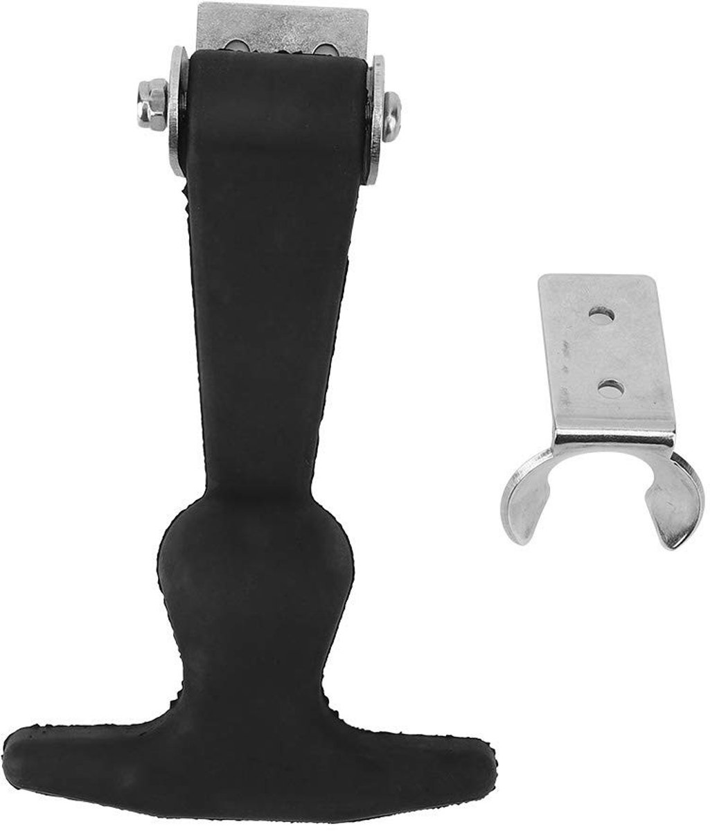 Dailygoods- Beugel Rubberen T-handgreep - Treksluitingen - Dempende gesp - Hittebestendig - Comfortabel handvat - Duurzaam materiaal