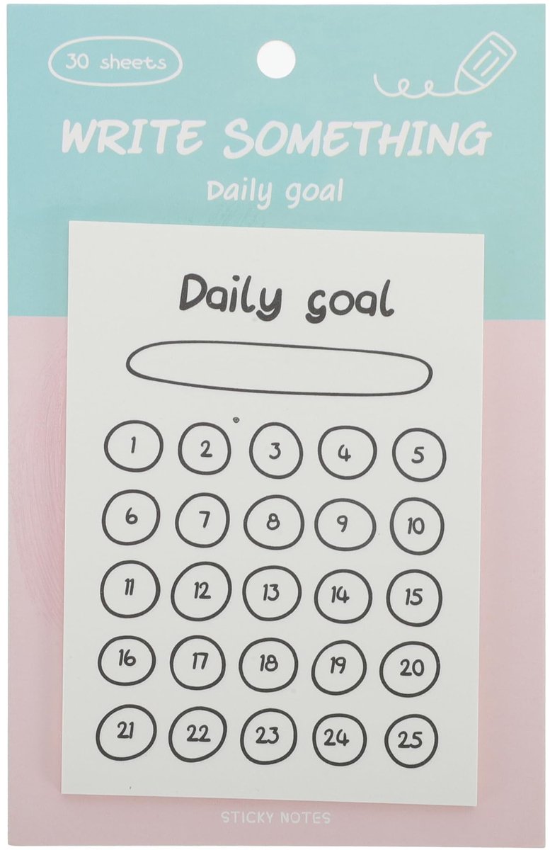 Dailygoods- Memo-Pads Duurzaam - Sticky Notes - Kleine Notities - Organisatie - Herinneringen - Praktisch Formaat