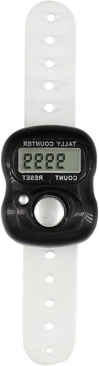 Handmatige Teller - Digitale Ring - Activiteiten Tellen - Eenvoudige Reset - 15 cm - Willekeurige Kleur