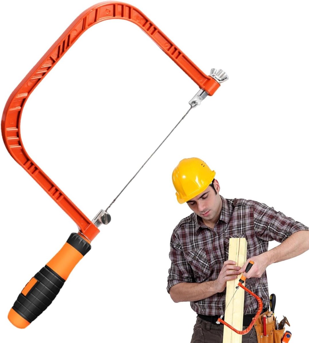 Juwelierszaag - Fretzaag Houtsnijden - Precisie Zagen - Ergonomische Antislip Grip - 32 x 13 x 2 cm - Niet gespecificeerd