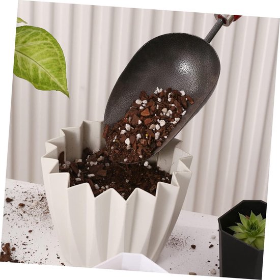Tuin Schrepel Set - Bloemen Schepjes - Planten en Verpotten - Roestvrij Staal - 32 cm Lengte - Assorti — afbeelding 2